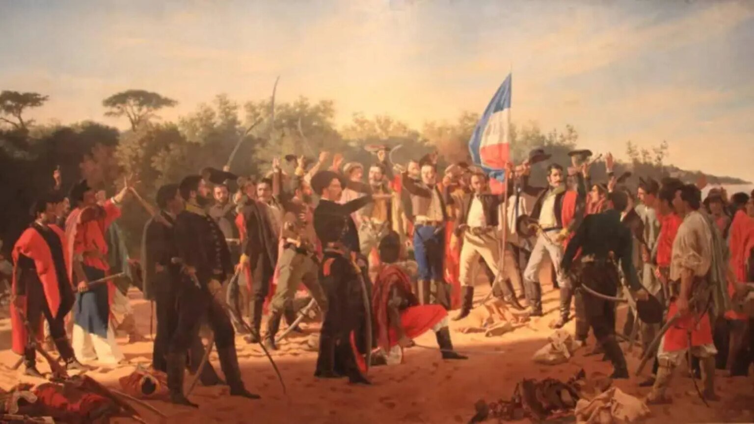 uruguai-que-ja-foi-brasil-celebra-200-anos-de-independencia-oleo-sobre-tela-el-juramento-de-los-treinta-y-tres-orientales-1877-de-juan-manuel-blanes-foto-governo-do-uruguai-tvt-news