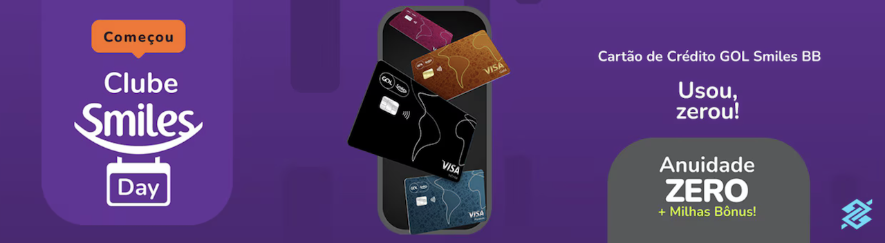 Banco do Brasil oferece anuidade gratis nos cartoes GOL Smiles.png