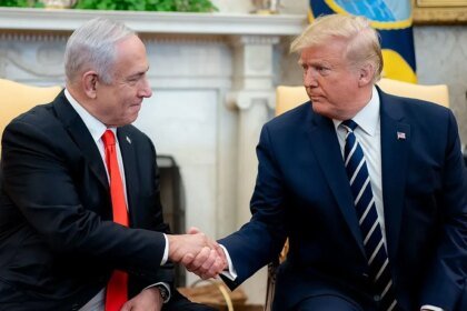 trump-netanyahu-anunciam-plano-20-pontos-encerrar-guerra-gaza-the-white-house-tvt-news