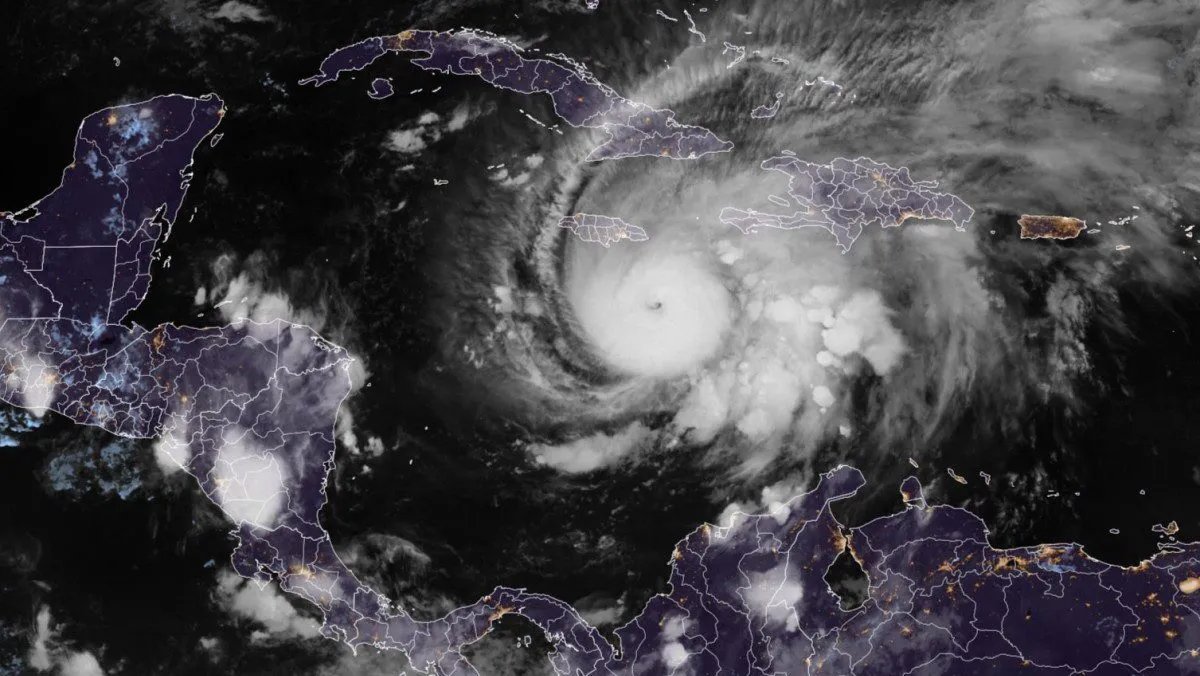 Furacao Melissa ameaca Jamaica com ventos de ate 270 kmh.jpg