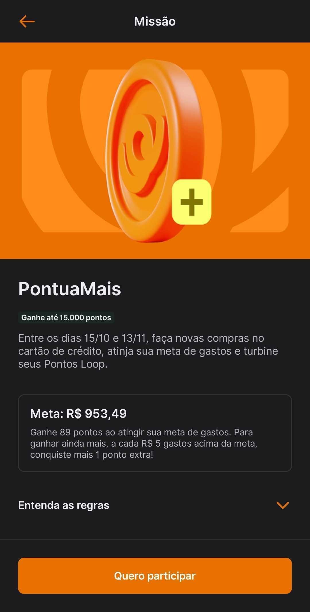 Inter oferece pontos extras no cartao de credito ao bater.jpg