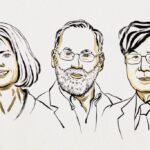 Nobel de Medicina é entregue para trio que descobriu o controle do sistema imunológico 6 nobel-de-medicina-e-entregue-para-descoberta-de-controle-do-sistema-imunologico-pesquisadores-ganhadores-mary-e-brunkow-fred-ramsdell-e-shimon-sakaguchi-ilustracao-comite-nobel-de-fisiologia-ou-medicina-divulgacao-tvt-news