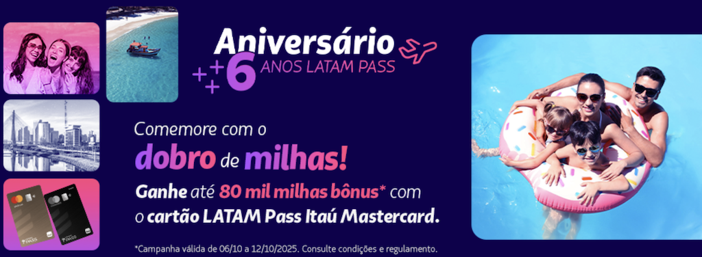Termina hoje! Ganhe até 80 mil milhas bônus ao pedir o cartão Latam Pass Itaú 1 Termina hoje Ganhe ate 80 mil milhas bonus ao pedir.png