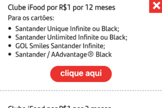 Assine o Clube iFood por apenas R 1 com seu.png