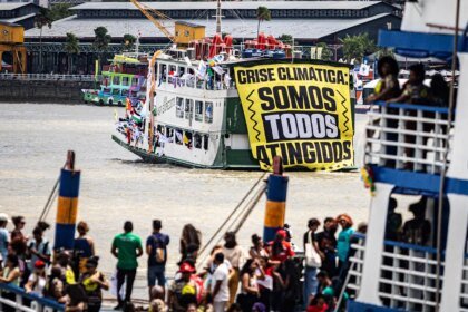 Cúpula dos Povos começa em Belém com barqueata pela justiça climática 16 Cupula-dos-Povos-comeca-em-Belem-com-barqueata-pela-justica-climatica-hermes-caruzo-cop30-reproducao-tvt-news