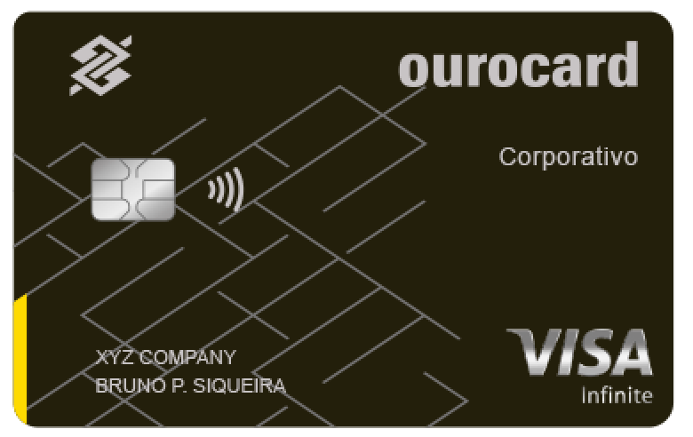 Cartão Ourocard Corporativo Visa Infinite