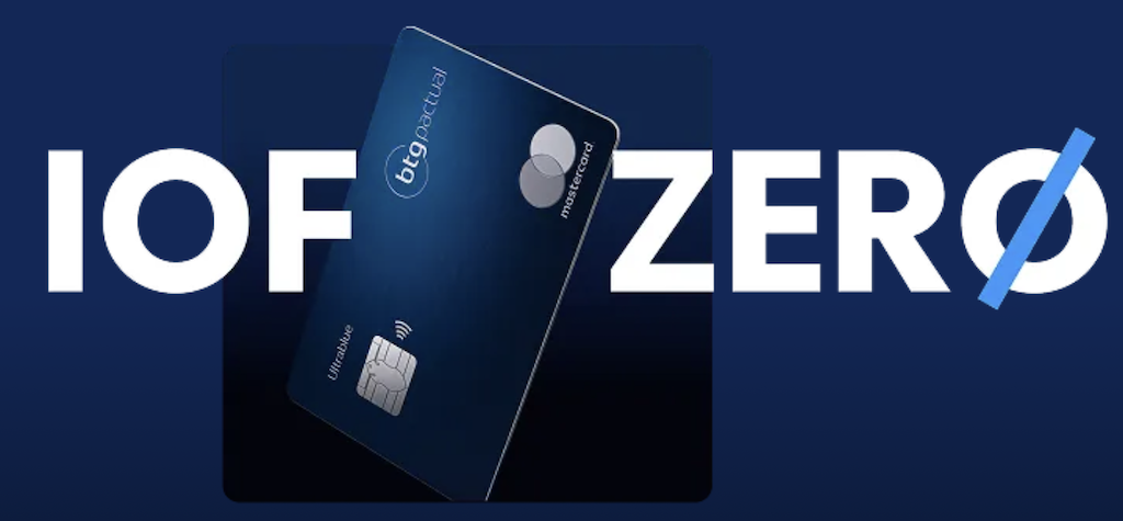 Ultrablue IOF zero em compras internacionais