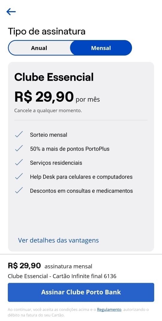 1769617230 980 Porto Bank lanca clube de assinatura que oferece 50 de