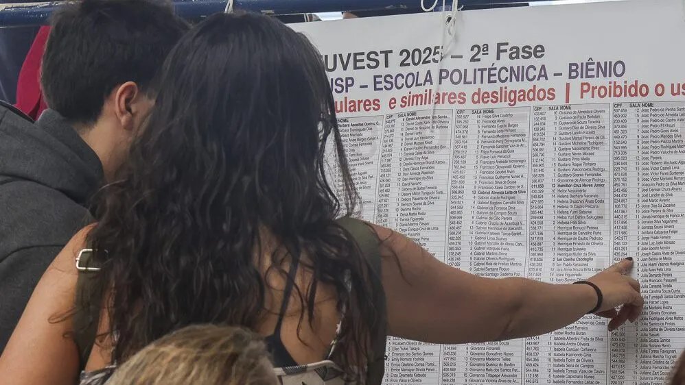 USP divulga lista dos aprovados Fuvest 1 USP divulga lista dos aprovados Fuvest.jpg