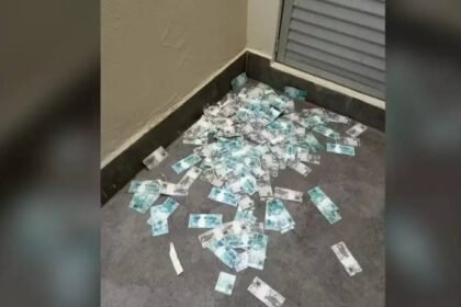 Dinheiro e jogado pela janela em operacao da PF contra.jpg