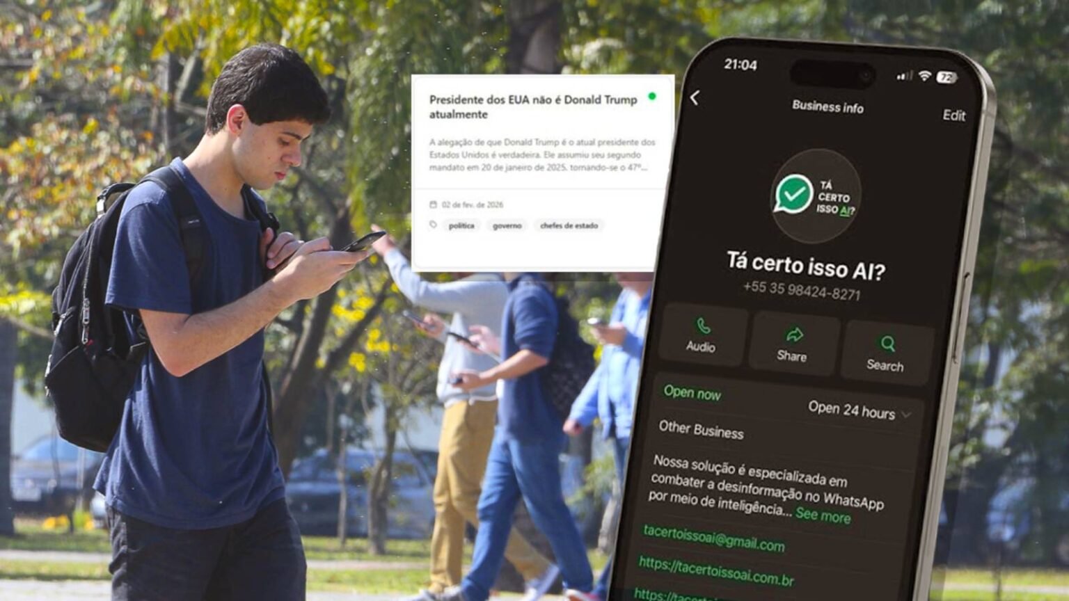 IA contra desinformacao no Whatsapp criada por alunos da USP.jpg