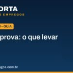 Dia da prova de concurso: o que levar e o que elimina o candidato 2 dia da prova de concurso o que levar.jpg