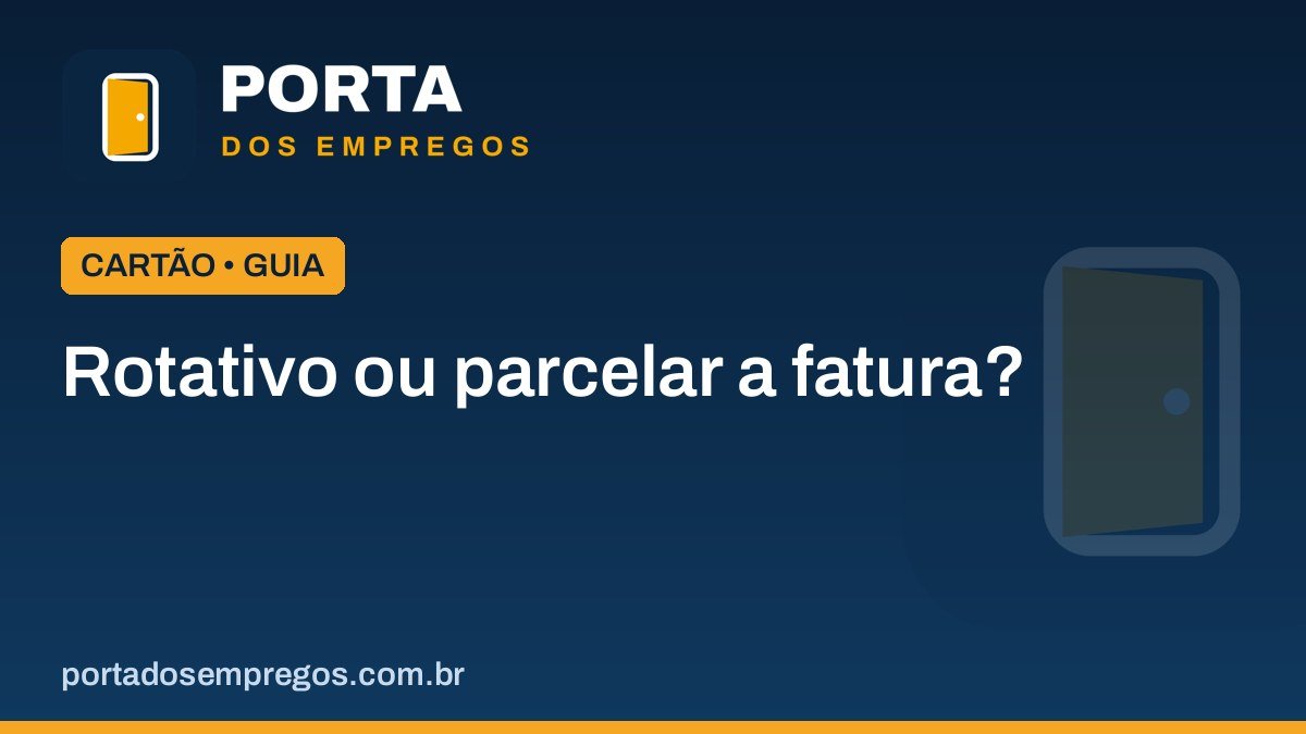 Rotativo × parcelar a fatura do cartão: qual sai mais barato 1 rotativo ou parcelar a fatura do cartao.jpg